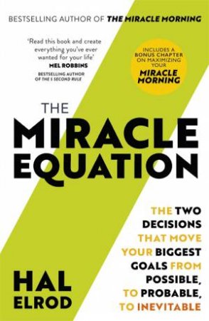 The Miracle Equation by Hal Elrod