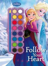Frozen Follow Your Heart Paint Pallette Book