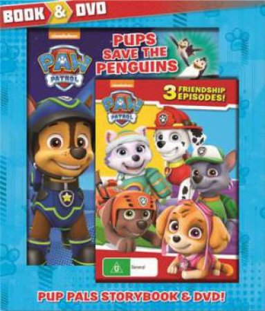 Paw Patrol: Book And DVD Pack by Various
