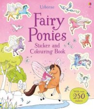 Usborne Fairy Ponies Sticker And Colouring Book