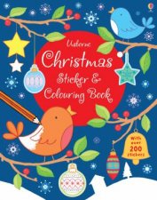 Christmas Sticker and Colouring Book