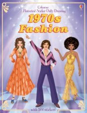 Historical Sticker Dolly Dressing 1970s Fashion