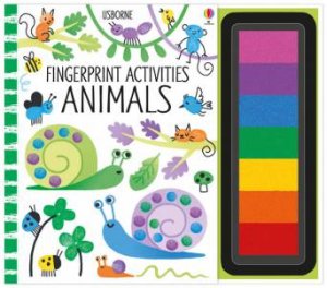 Fingerprint Activities: Animals by Fiona Watt