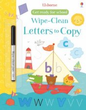 Get Ready For School WipeClean Letters To Copy