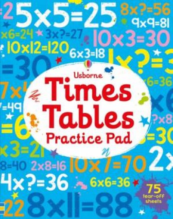 Time Tables Practice Pad