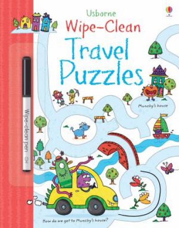 Wipe-Clean Travel Puzzles by Jane Bingham & Gareth Williams