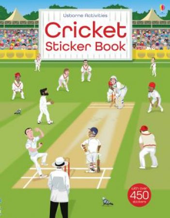Cricket Sticker Book by Emily Bone & Paul Nicholls