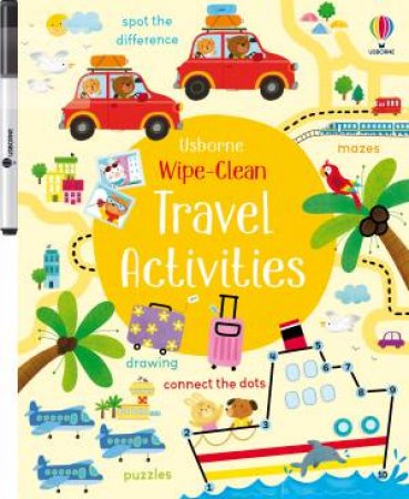 Wipe-Clean Travel Activities by Kirsteen Robson & Manola Caprini