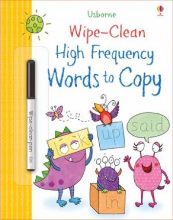 Wipe-Clean: High-Frequency Words To Copy by Hannah Watson & Gareth Williams