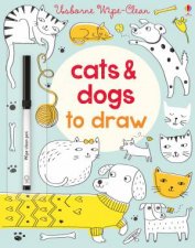 WipeClean Cats And Dogs To Draw