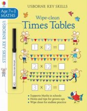 WipeClean Times Tables 78