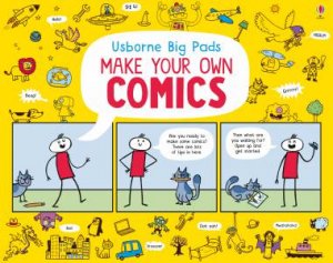 Make Your Own Comic Strip Pad by Louie Stowell