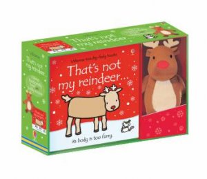 That's Not My Reindeer Book And Toy by Fiona Watt & Rachel Wells