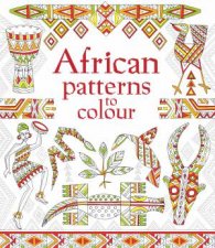 African Patterns To Colour