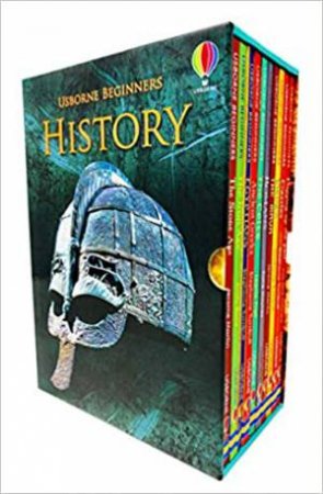 Usborne Beginners History 10 Books Collection Box Set by Various