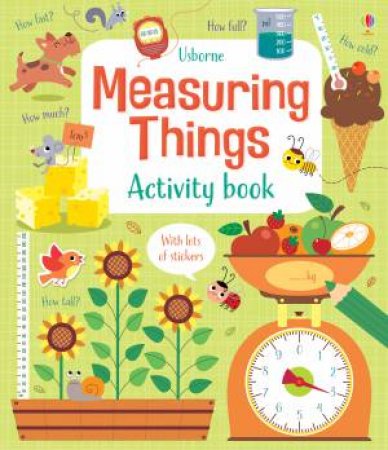 Measuring Things Activity Book by Lara Bryan & Luana Rinaldo