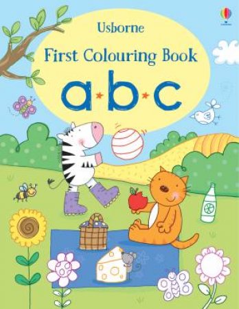First Colouring Book ABC by Stacey Lamb