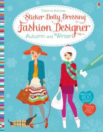 Sticker Dolly Dressing Fashion Designer Autumn And Winter Collection by Fiona Watt