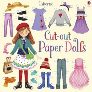 Cut Out Paper Dolls by Fiona Watt Elizabeth Savanella 9781474936682