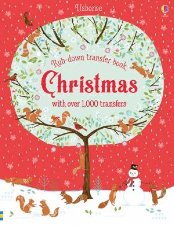 Rub-Down Transfer Book: Christmas by Felicity Brooks & Bethan Janine