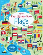 First Sticker Book Flags