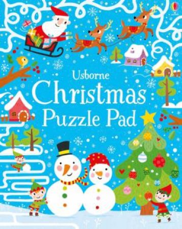 Christmas Puzzles Pad by Simon Tudhope
