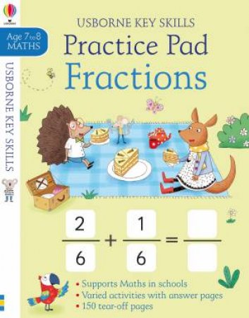 Practice Pad Fractions 7-8 by Simon Tudhope