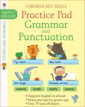 Wipe Clean Grammar & Punctuation 6-7 by Simon Tudhope