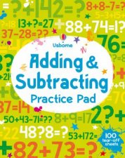 Adding And Subtracting Practice Pad