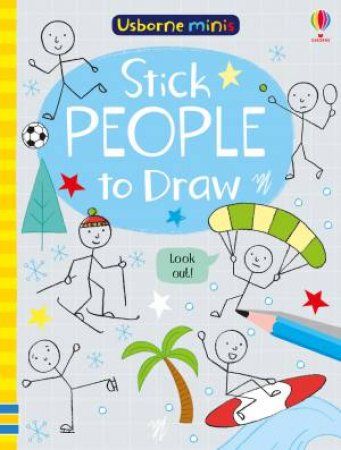 Mini Books Stick People To Draw by Sam Smith & Jenny Addison