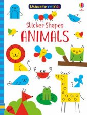 Mini Books Sticker Shapes Animals