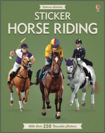 Sticker Horse Riding by Jonathan Melmoth, Lubica Drangova & Dusan Lakicevic