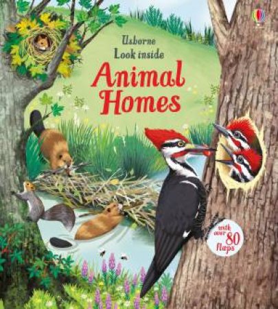 Look Inside Animal Homes by Emily Bone & Maribel Lechuga