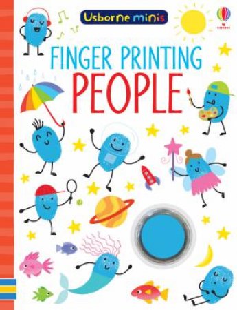 Mini Books Finger Painting People by Sam Smith & Jenny Addison
