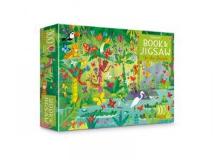 Usborne Book And Jigsaw: In The Jungle