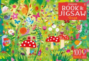 Usborne Book And Jigsaw: Bugs