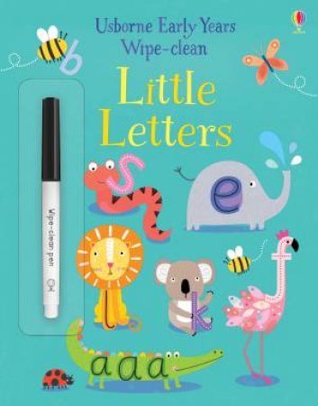 Early Years Wipe Clean Little Letters 4-5 by Jessica Greenwell & Sally Payne