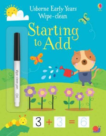 Early Years Wipe-Clean Starting To Add 4-5 by Jessica Greenwell & Genine Delahaye