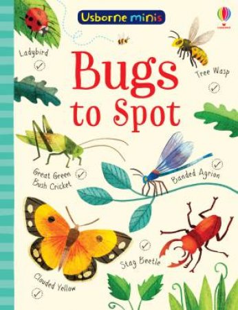 Usborne Mini Books Bugs To Spot by Sam Smith & Stephanie Fizer Coleman