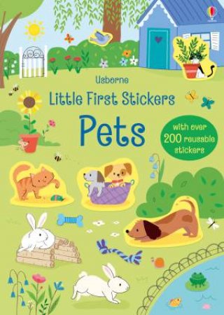 Little First Stickers Pets by Hannah Watson & Malu Lenzi