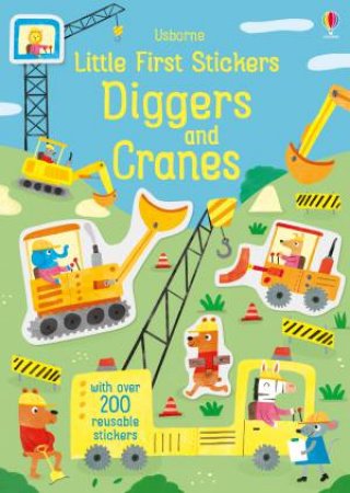 Little First Stickers Diggers And Cranes by Hannah Watson & Joaquin Camp