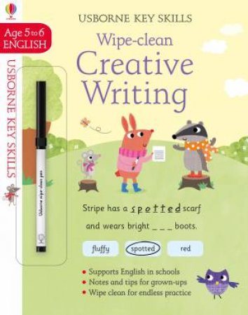 Wipe-Clean Creative Writing 5-6 by Caroline Young & Anna Suessbauer