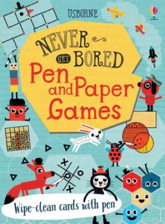 Usborne Pencil And Paper Games Cards by Lucy Bowman & Jordan Wray