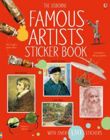Famous Artists Sticker Book by Megan Cullis & Mark Beech