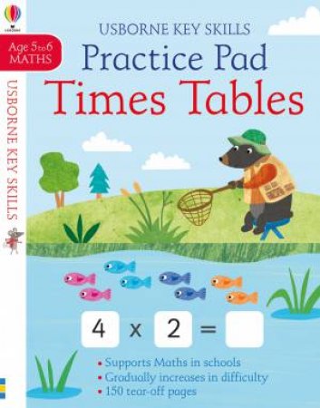 Practice Pad Times Tables 5-6 by Sam Smith & Maddie Frost
