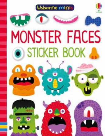 Mini Books Monster Faces Sticker Book by Sam Smith & Krysia Ellis