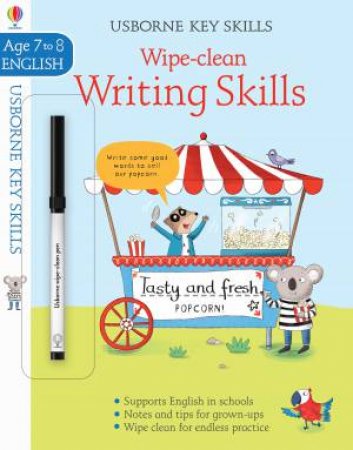 Wipe-Clean Writing Skills 7-8 by Caroline Young & Elisa Paganelli
