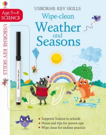 Wipe-Clean Weather And Seasons 5-6 by Holly Bathie & Anna Suessbauer