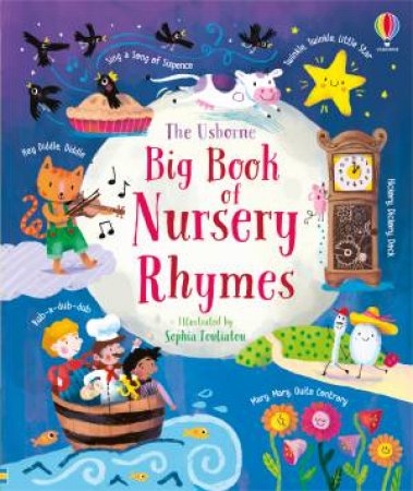 Big Book Of Nursery Rhymes by Felicity Brooks & Sophia Touliatou