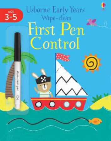 Early Years Wipe-Clean First Pen Control by Jessica Greenwell & Damien Barlow & Lisa Barlow